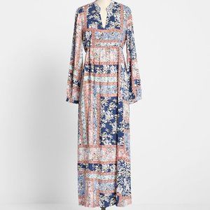 Modcloth Jessy B Bohemian Dream Maxi Dress